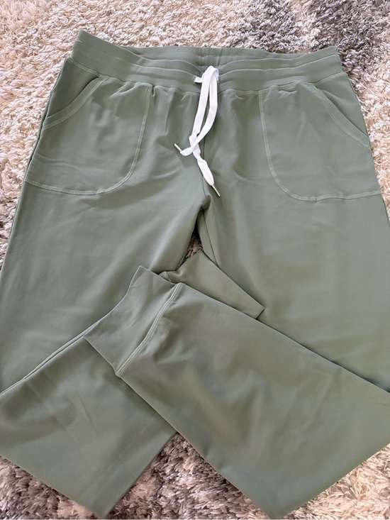 ZYIA Pants - ZYIA Olive Green Drawstring Joggers